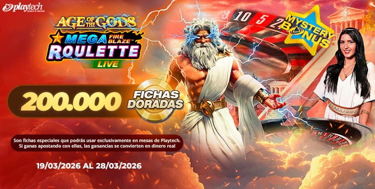 Promocion Mystery Bonus por Playtech