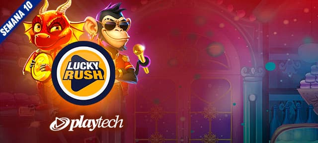 Promoción Lucky Rush por Playtech